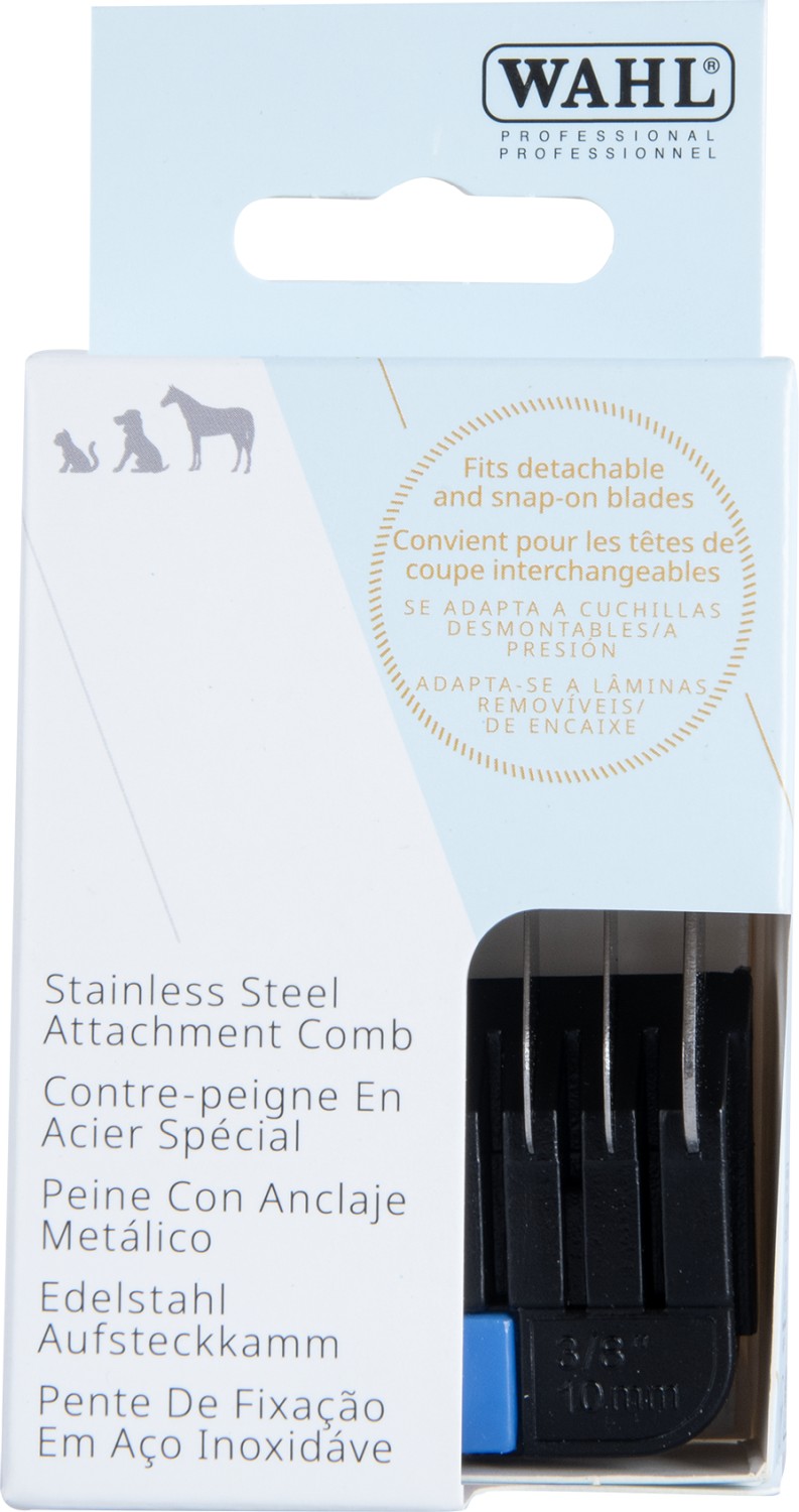  Wahl Animal Edelstahl-Aufsteckkamm 10 mm 
