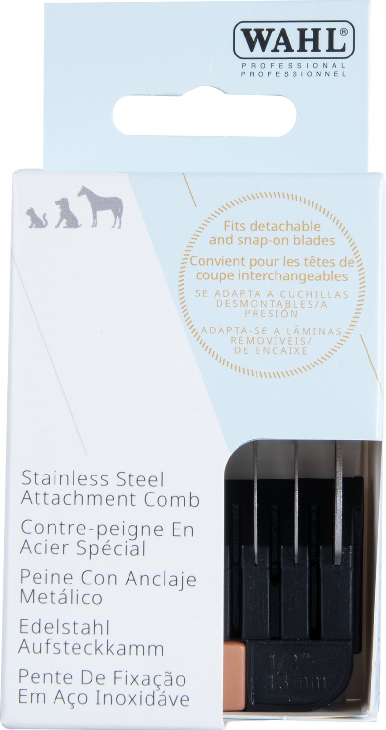  Wahl Animal Edelstahl-Aufsteckkamm 13 mm 
