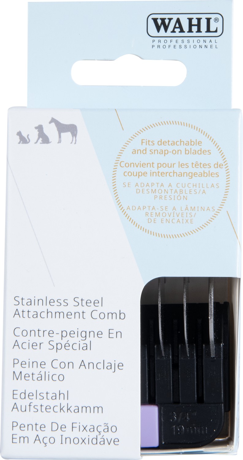  Wahl Animal Edelstahl-Aufsteckkamm 19 mm 